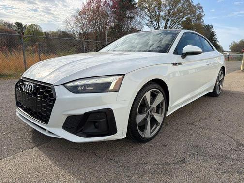 Glacier White Metallic 2020 Audi A5 2.0T Premium Plus