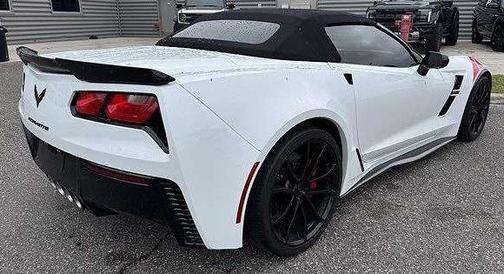 Arctic White 2019 Chevrolet Corvette Grand Sport