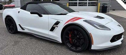Arctic White 2019 Chevrolet Corvette Grand Sport