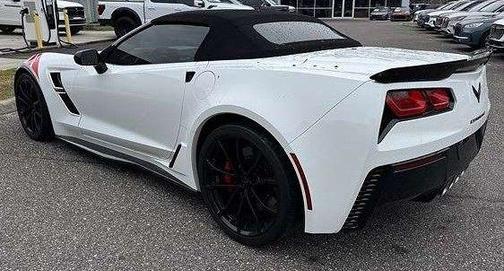 Arctic White 2019 Chevrolet Corvette Grand Sport