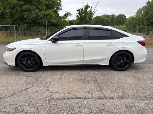 Platinum White Pearl 2025 Honda Civic Si Base