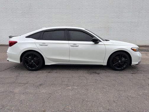 Platinum White Pearl 2025 Honda Civic Si Base