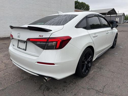 Platinum White Pearl 2025 Honda Civic Si Base