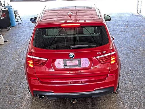 Melbourne Red Metallic 2016 BMW X3 xDrive28d