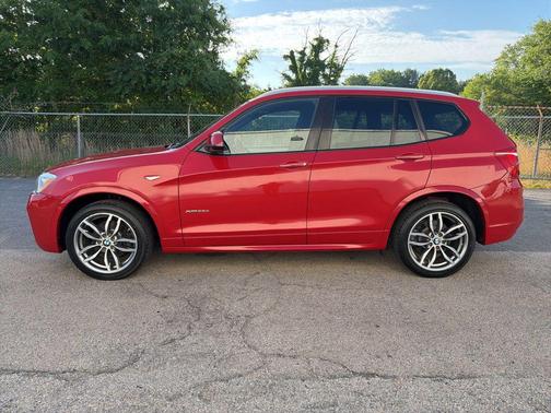 Melbourne Red Metallic 2016 BMW X3 xDrive28d