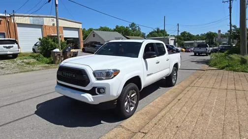 Super White 2016 Toyota Tacoma Limited
