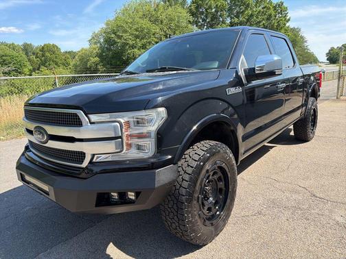 Shadow Black 2018 Ford F-150 Platinum