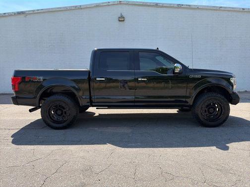 Shadow Black 2018 Ford F-150 Platinum