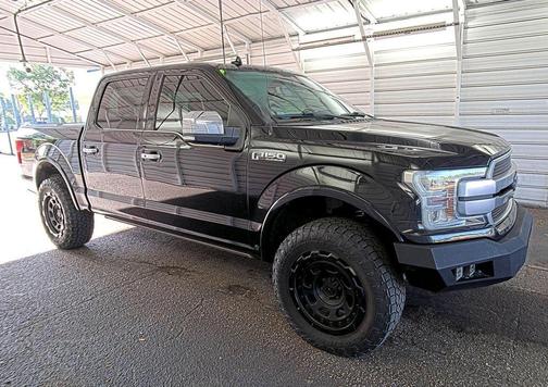 Shadow Black 2018 Ford F-150 Platinum Truck