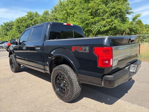 Shadow Black 2018 Ford F-150 Platinum