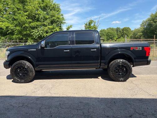 Shadow Black 2018 Ford F-150 Platinum