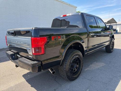 Shadow Black 2018 Ford F-150 Platinum