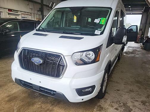 Oxford White 2025 Ford Transit-350 XLT