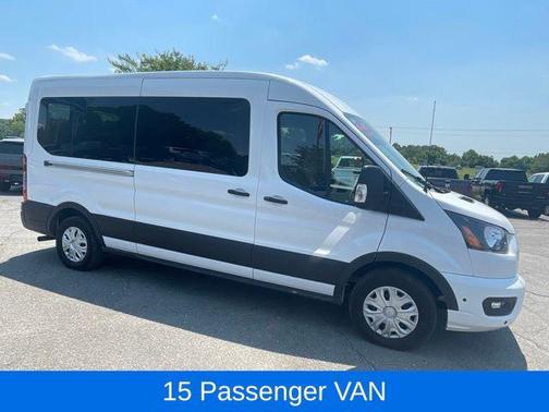 Oxford White 2025 Ford Transit-350 XLT