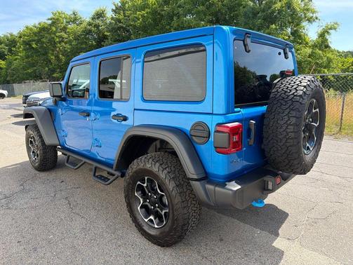 Hydro Blue Pearlcoat 2022 Jeep Wrangler Unlimited 4xe Rubicon