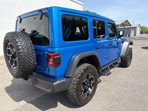 Hydro Blue Pearlcoat 2022 Jeep Wrangler Unlimited 4xe Rubicon