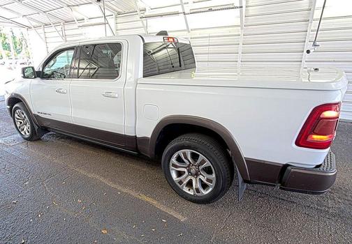 Ivory White Tri-Coat Pearlcoat 2019 RAM 1500 Longhorn