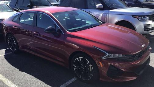 Passion Red 2022 Kia K5 GT-Line