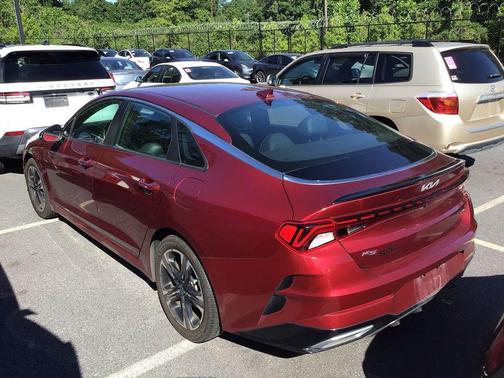 Passion Red 2022 Kia K5 GT-Line