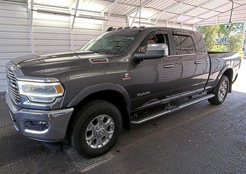 Granite Crystal Metallic Clearcoat 2022 RAM 3500 Laramie Mega Cab 4x4 6'4' Box