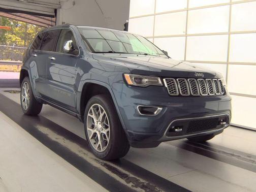 Slate Blue Pearlcoat 2021 Jeep Grand Cherokee Overland