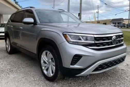 Pyrite Silver Metallic 2021 Volkswagen Atlas 3.6L SE w/Technology