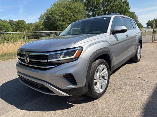 Pyrite Silver Metallic 2021 Volkswagen Atlas 3.6L SE w/Technology
