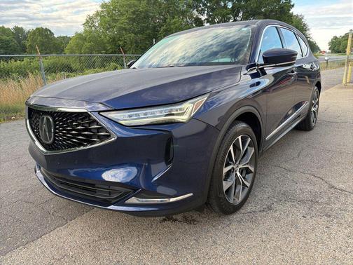 Fathom Blue Pearl 2022 Acura MDX Technology Package