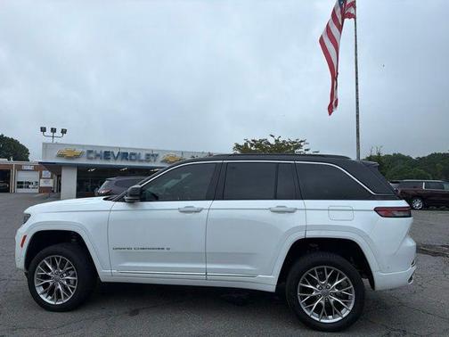 Bright White Clearcoat 2024 Jeep Grand Cherokee Summit