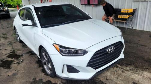 Chalk White 2020 Hyundai Veloster 2.0 Premium