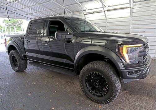 Agate Black Metallic 2022 Ford F-150 Raptor Truck