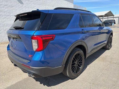 Atlas Blue Metallic 2020 Ford Explorer ST