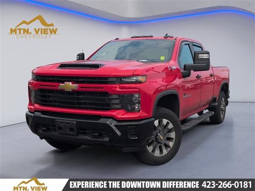 Red 2024 Chevrolet Silverado 2500 Custom
