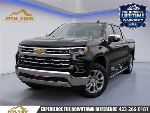 Black 2026 Chevrolet Silverado 1500 LTZ