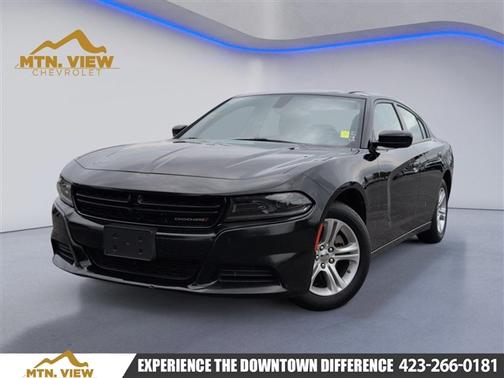 Pitch Black Clearcoat 2023 Dodge Charger SXT