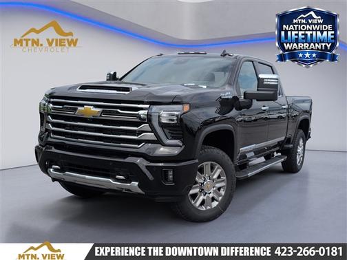 Black 2026 Chevrolet Silverado 2500 High Country