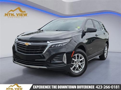Black Metallic 2022 Chevrolet Equinox 2LT