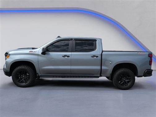 Sterling Gray Metallic 2024 Chevrolet Silverado 1500 Custom Trail Boss