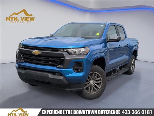 Glacier Blue Metallic 2023 Chevrolet Colorado LT