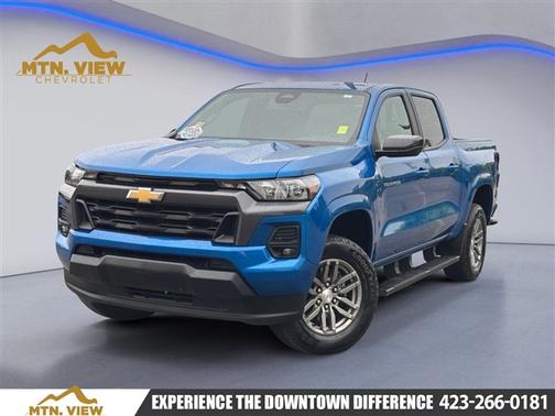 Glacier Blue Metallic 2023 Chevrolet Colorado LT