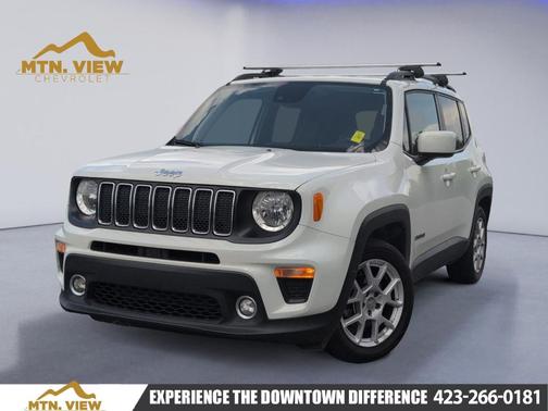 Alpine White Clearcoat 2021 Jeep Renegade Latitude