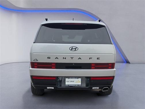 Shimmering Silver Pearl 2024 Hyundai SANTA FE Calligraphy