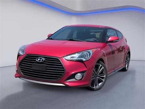 Boston Red 2017 Hyundai Veloster Turbo