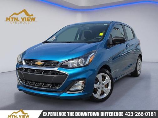 Caribbean Blue Metallic 2019 Chevrolet Spark LS