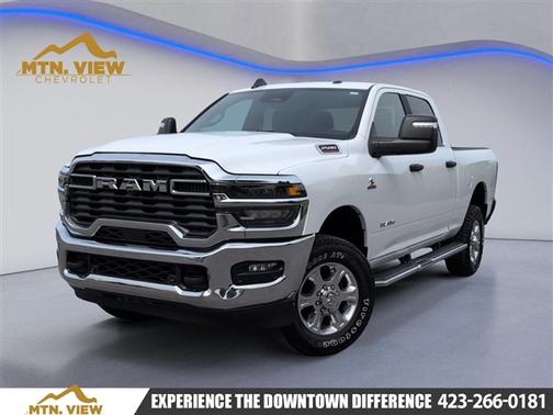 Bright White Clearcoat 2025 RAM 2500 Big Horn