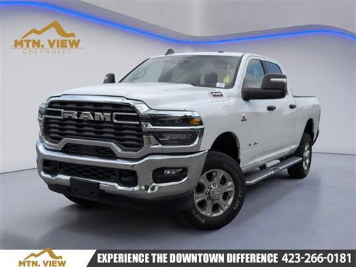 Bright White Clearcoat 2025 RAM 2500 Big Horn