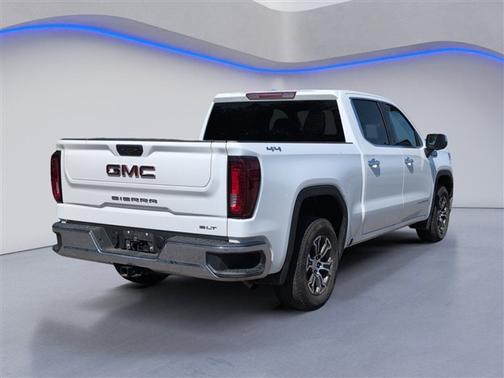 Summit White 2025 GMC Sierra 1500 SLT