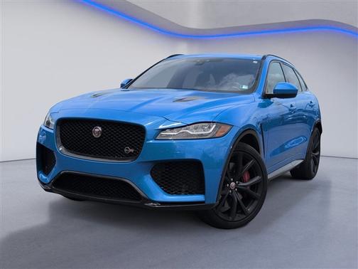 Ultra Blue 2020 Jaguar F-PACE SVR