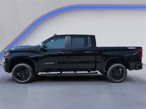 Black 2026 Chevrolet Silverado 1500 Custom Trail Boss