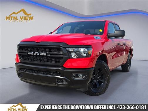 Flame Red Clearcoat 2024 RAM 1500 Tradesman
